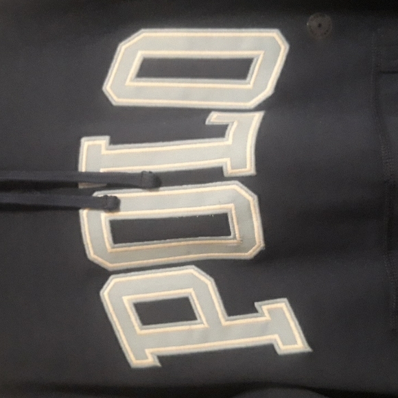 NWT Polo Ralph Lauren The RL Fleece Logo Hoodie - Light Navy - Picture 10 of 13